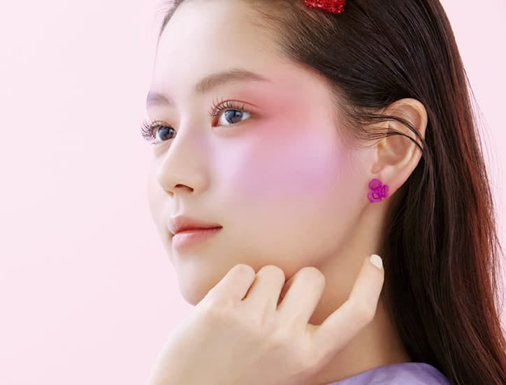 라벤더 블러셔, 영하고 쿨하게 소화하는 법